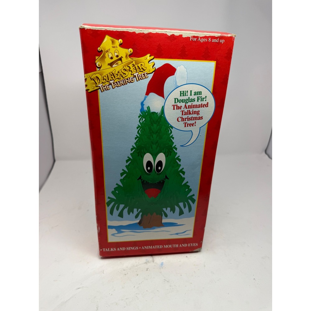 Gemmy Douglas Fir The Talking Tree Animated Singing Christmas Tree 1996 13007